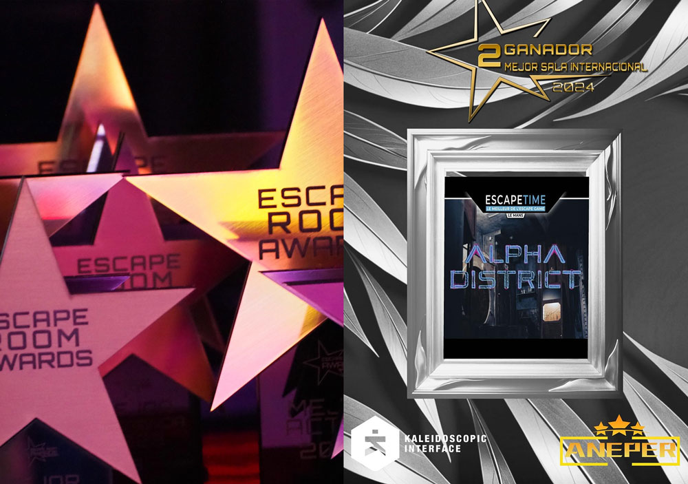 Trophé Escape room Awards 2024 Trophé Escape room Awards 2024