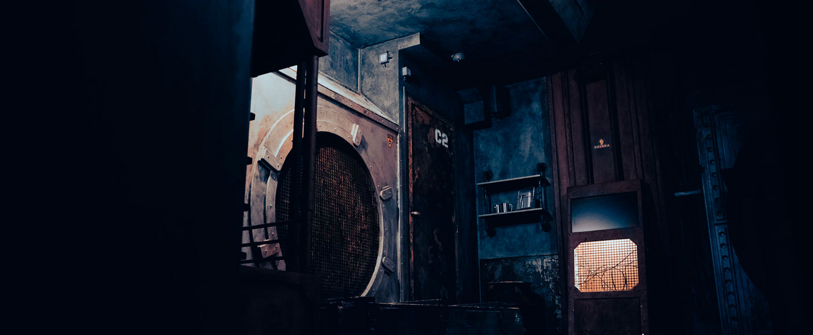 Dans le bunker